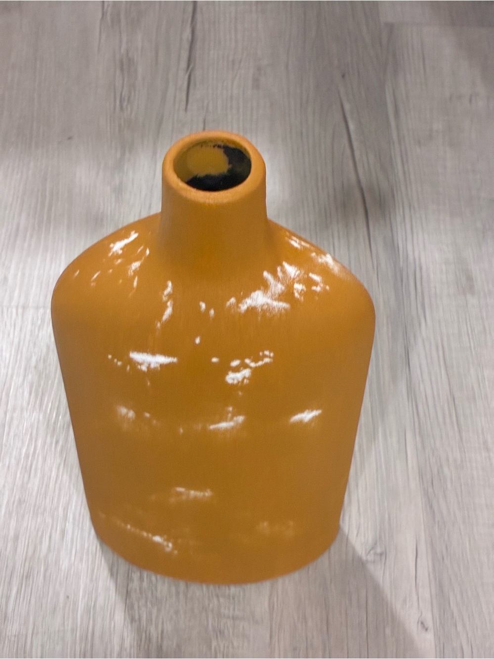 🔥Yellow Textured Ceramic Vase